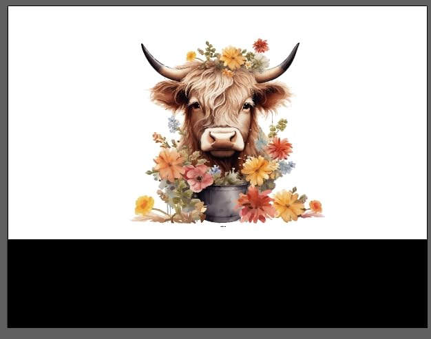 INCOK bolso tote Highland Cow con cremallera para seguridad