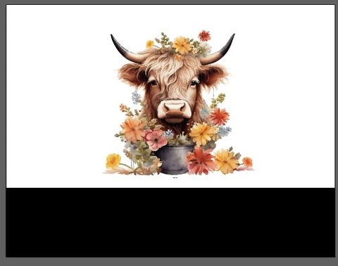 INCOK bolso tote Highland Cow con cremallera para seguridad
