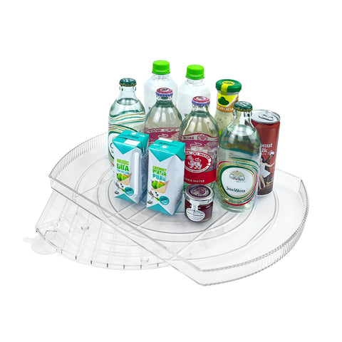 Incostar bandeja giratoria 360° para frigorífico: acceso rápido a todo