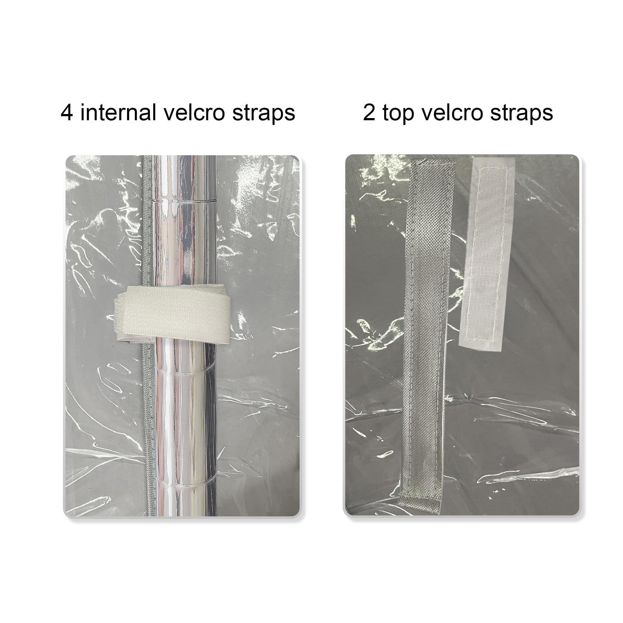 IndigoTempest9 cubre-estante PVC transparente, fácil de limpiar y resistente al polvo