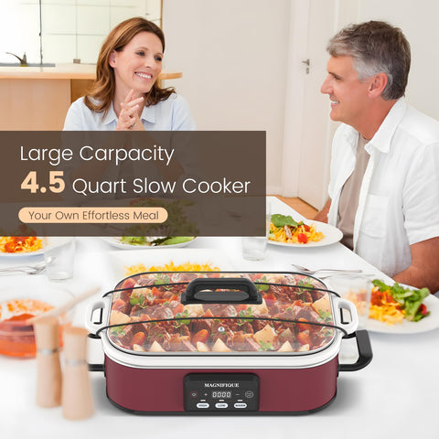 INDY VAC manijas dobles ergonómicas facilitan sacar del horno y servir.
