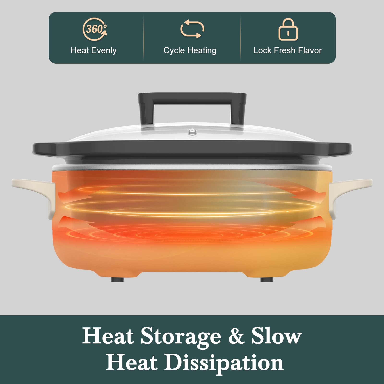 INDY VAC Magnifique: ideal para servir seis personas con una olla versátil para cenas.