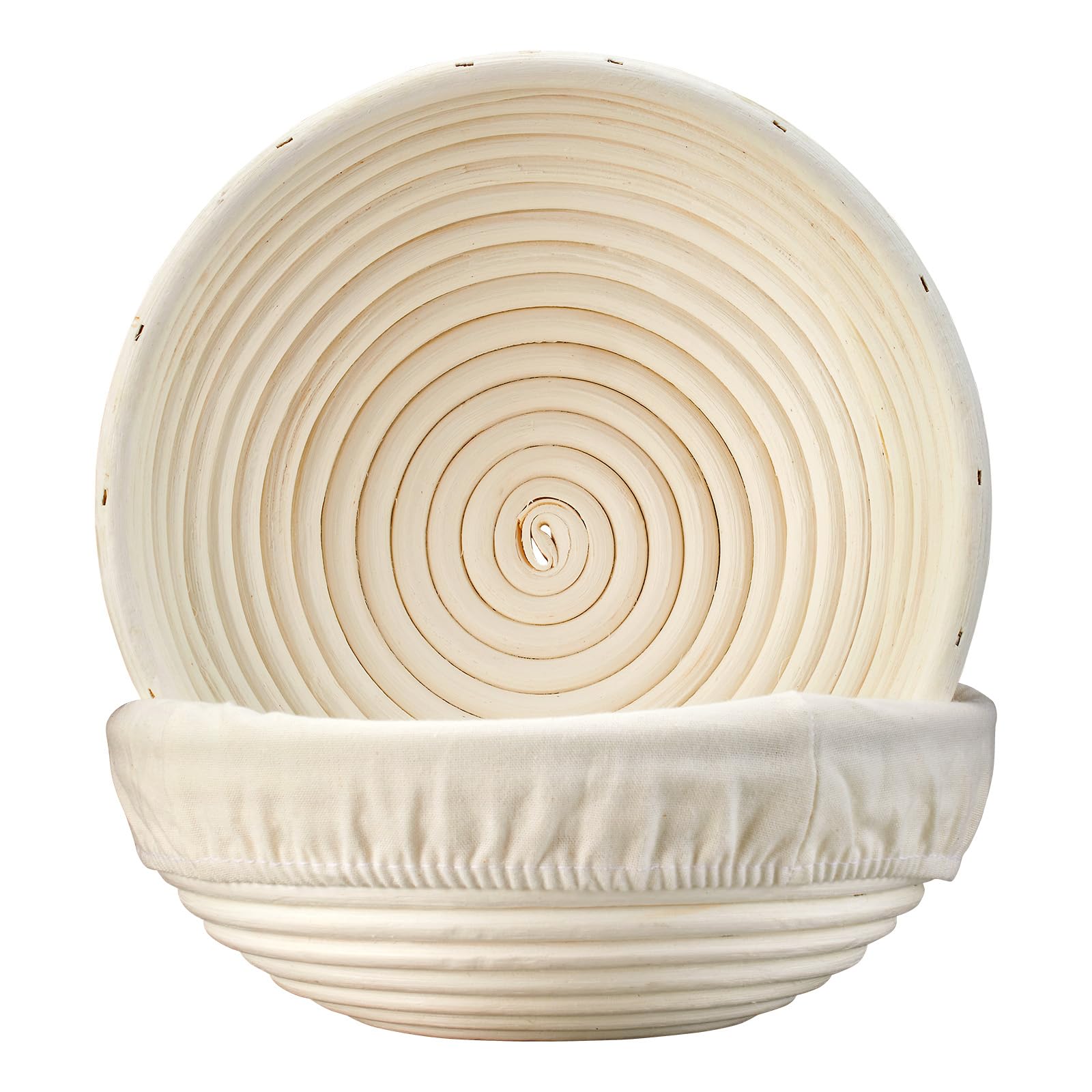 Ineyger Banneton de 9 pulgadas, set de 2 para pan artesanal.