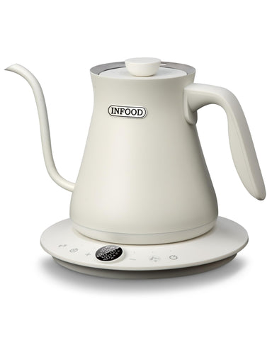 INFOOD pico-de-ganso-vertido-controlado para un vertido suave y preciso.