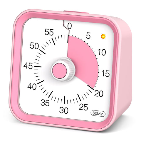 InfPokid temporizador visual para niños con pausa; mejora la concentración en tareas.