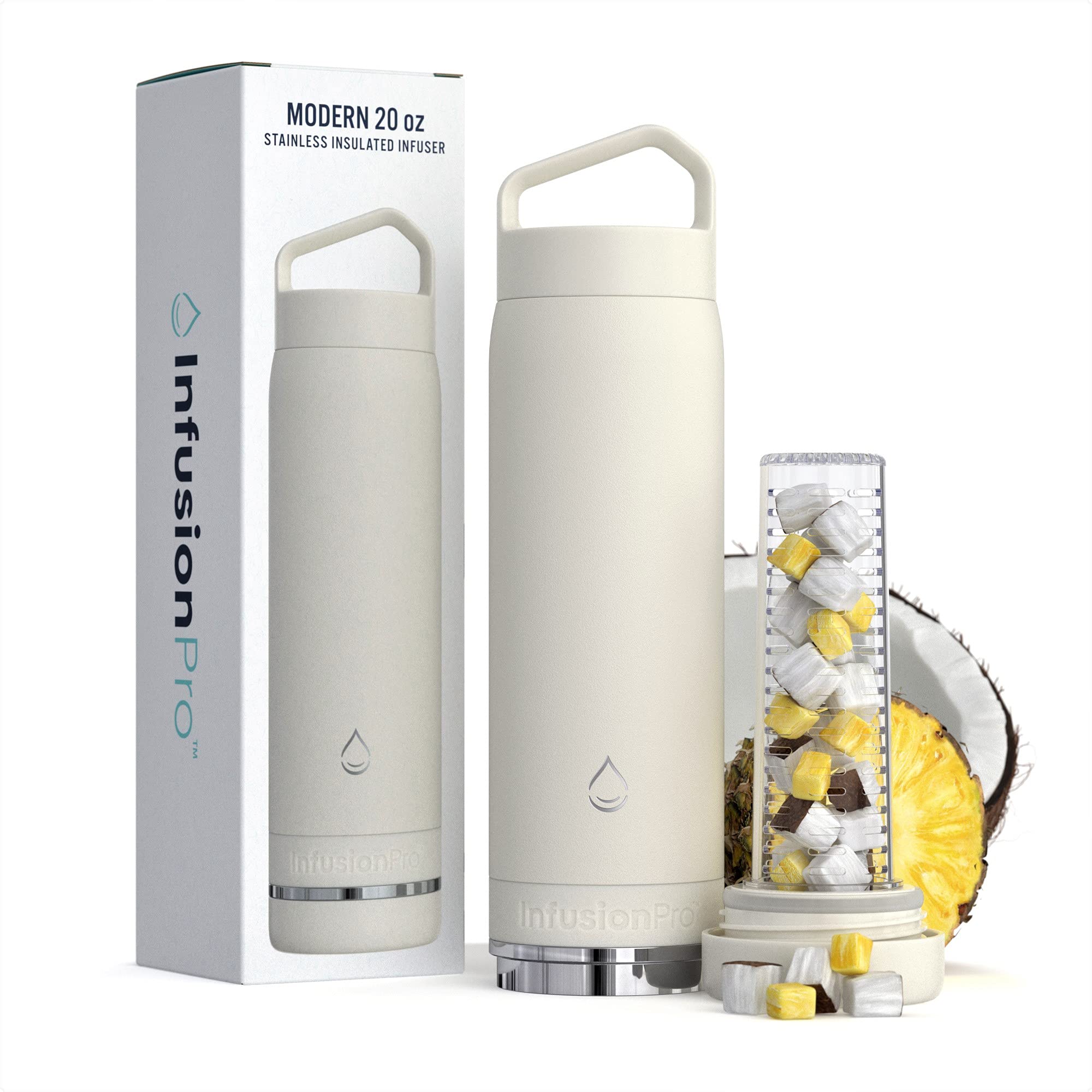 Infusion Pro botella infusora de fruta para agua fresca y sabor natural