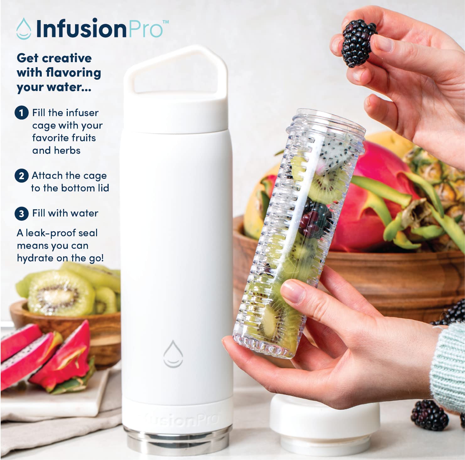 Infusion Pro libro de recetas de infusiones de fruta
