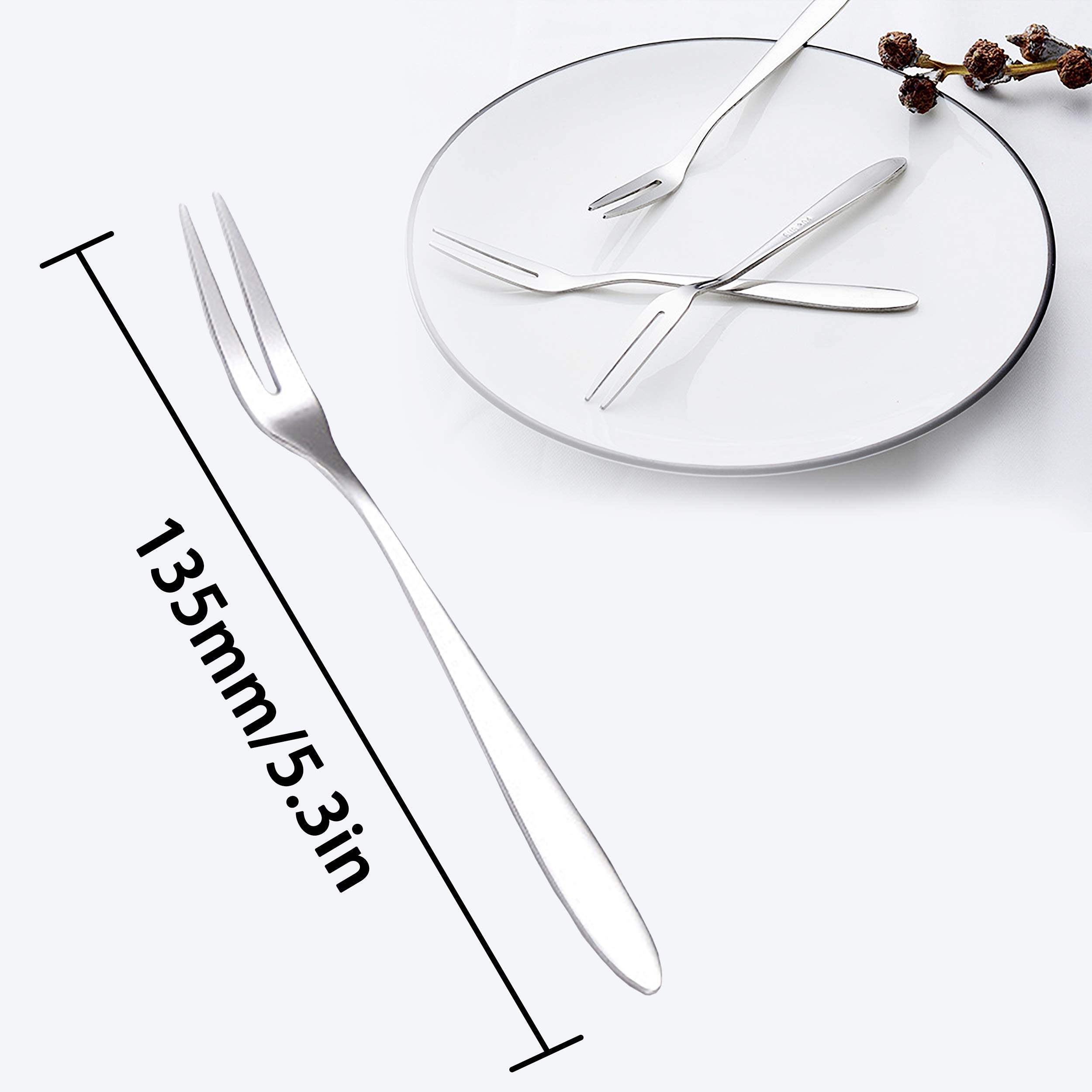 Inheming mini tenedores para ostras, perfectos para degustaciones y aperitivos.