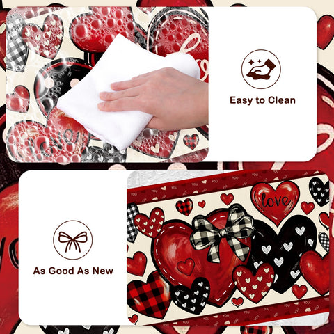 InIsaJace diseño de amor para decoración de puerta cálida y atractiva.