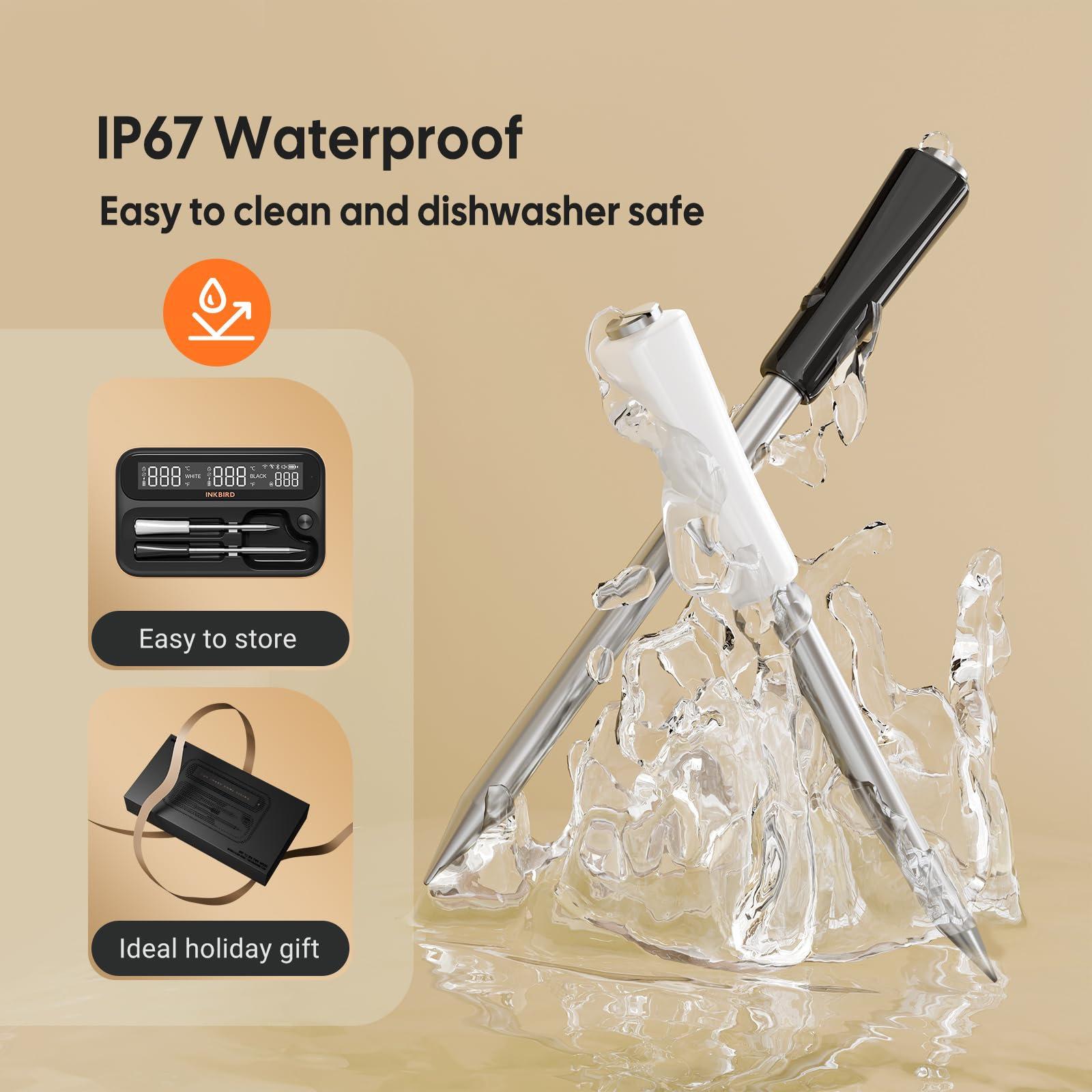 Regalo ideal Inkbird para amantes de la parrilla y la cocina.