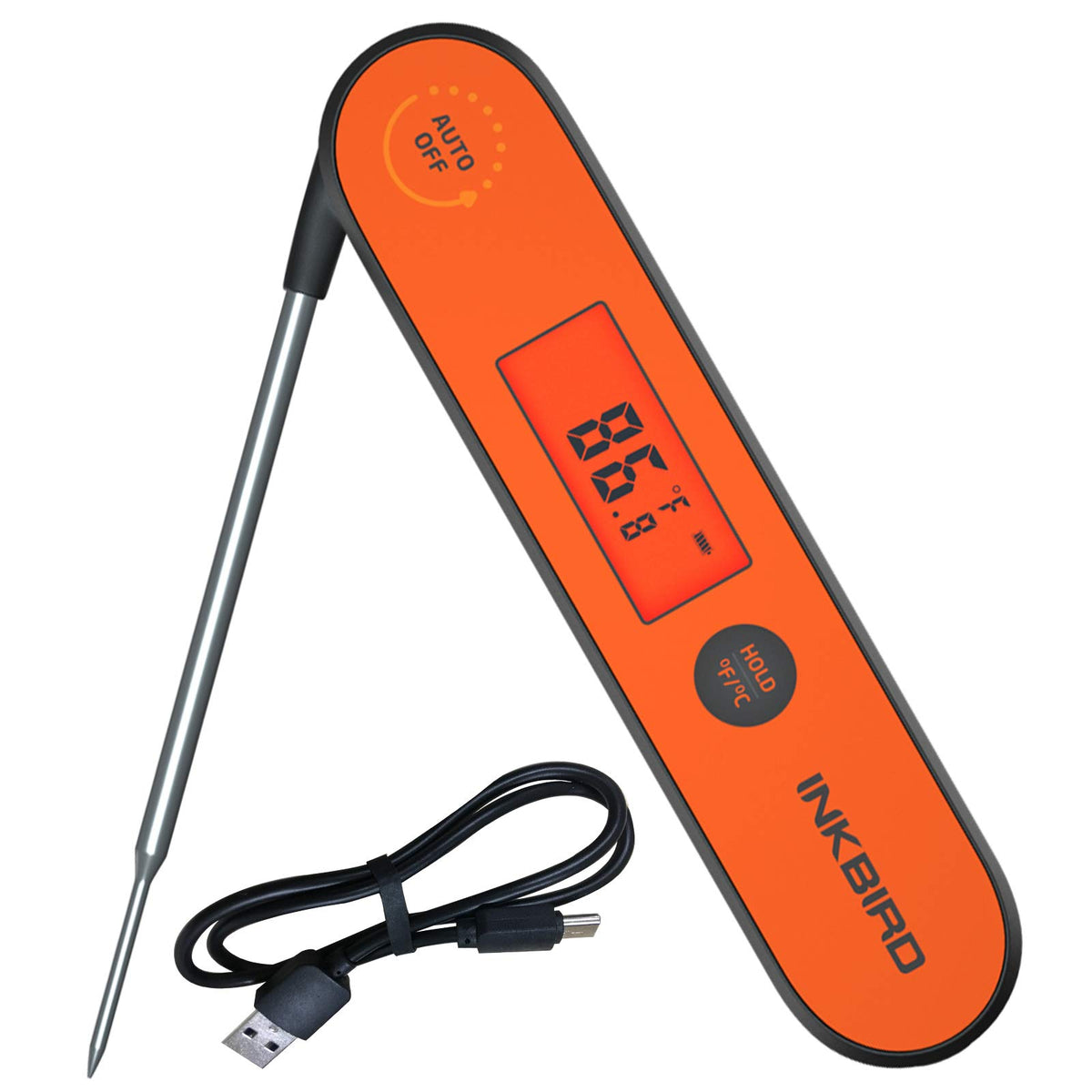 Termómetro Inkbird IHT-1P con lectura instantánea para carnes jugosas en la cocina