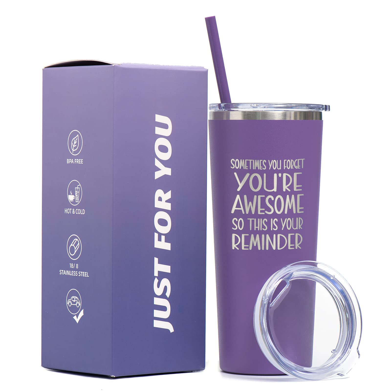 InnCup vaso termico 22oz, regalo perfecto para mujer, ideal para amigas