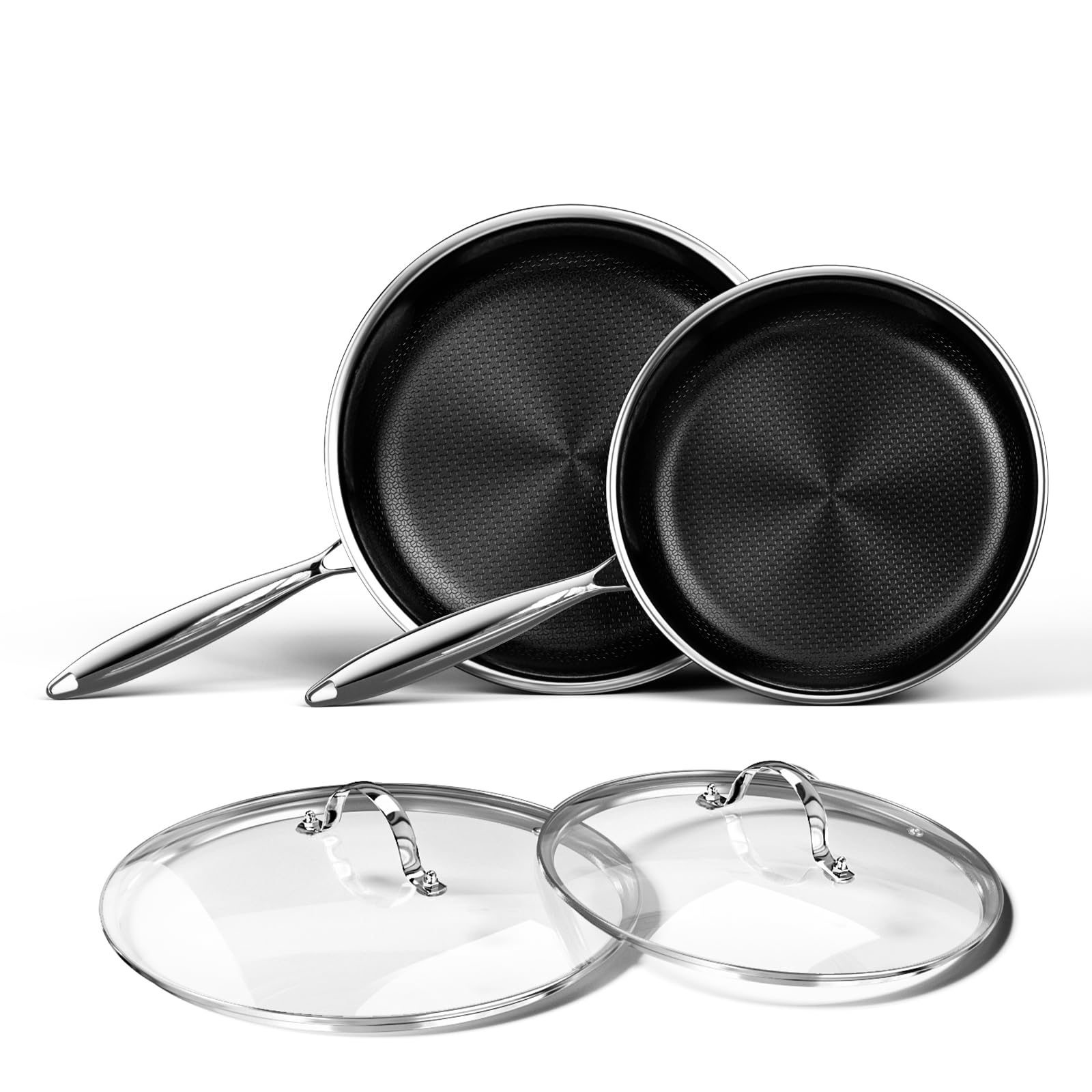 Sartén Innerwell de 10 pulgadas con tapa para saltear y dorar
