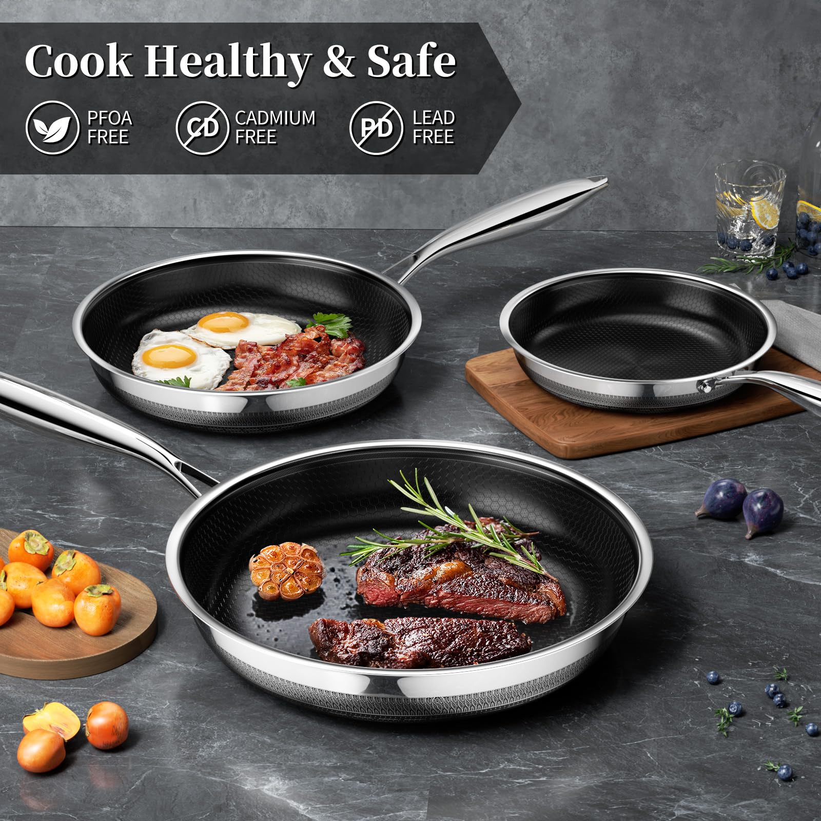 Innerwell sarten compatible con inducción y todas las cocinas.