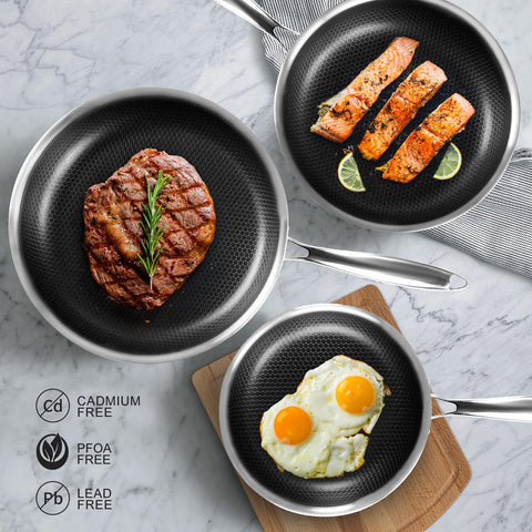 Tapas incluidas de Innerwell para controlar cocción y servir