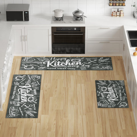 Alfombra InnJoey con diseño clásico, perfecta para cocinas y pasillos.