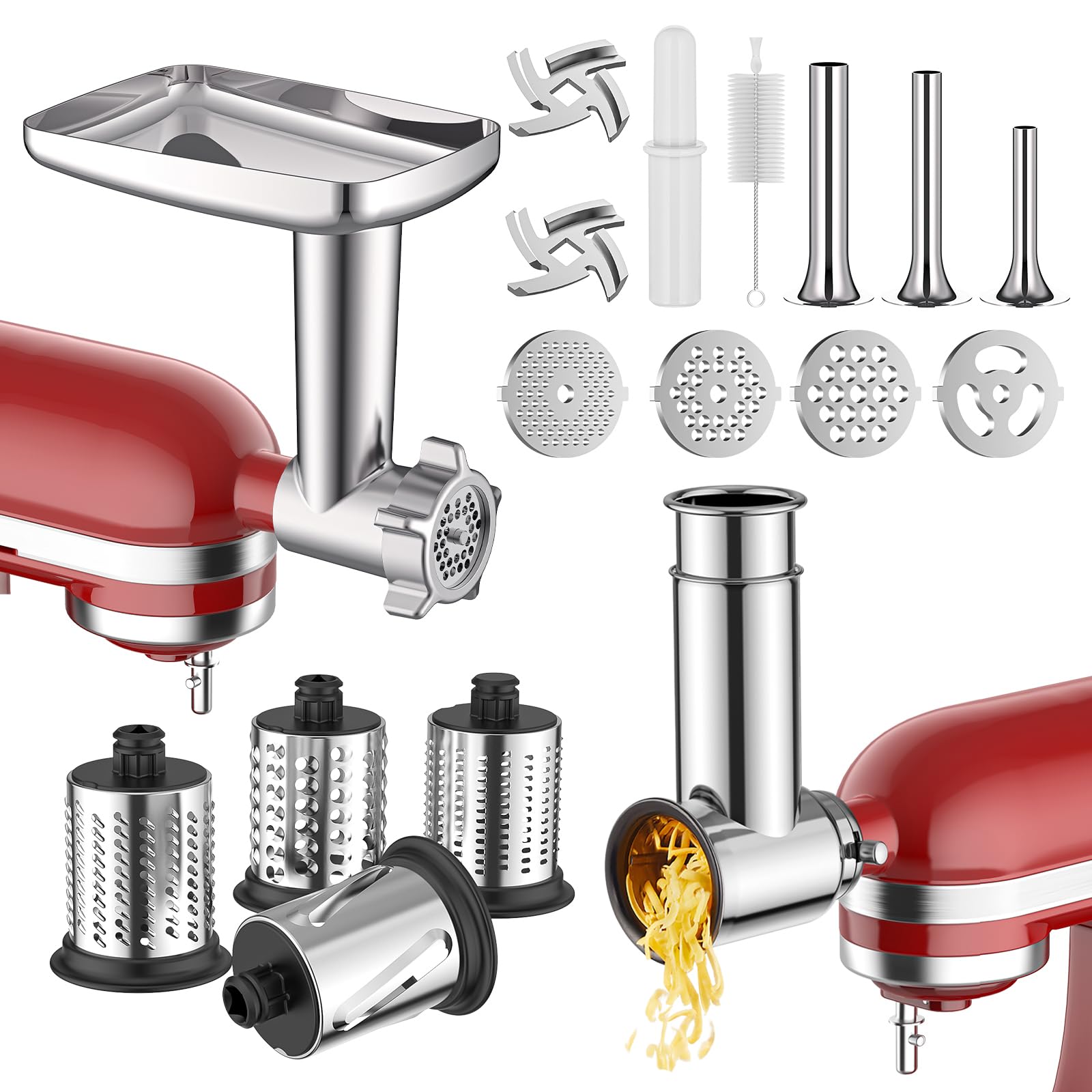 InnoMoon molinillo de carne para KitchenAid: moler carne con control en casa.