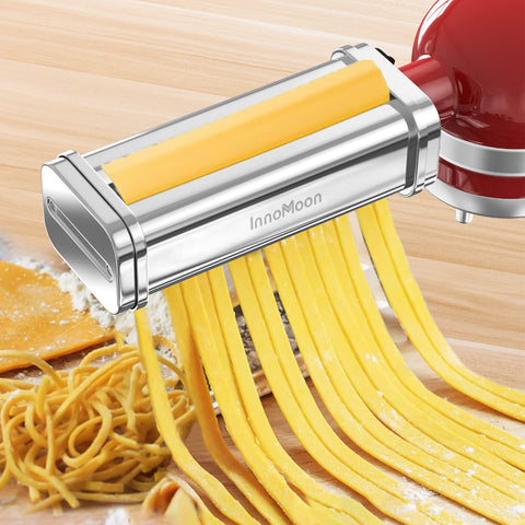 InnoMoon ajuste de espesor de 8 posiciones para ravioli, lasaña y fideos.