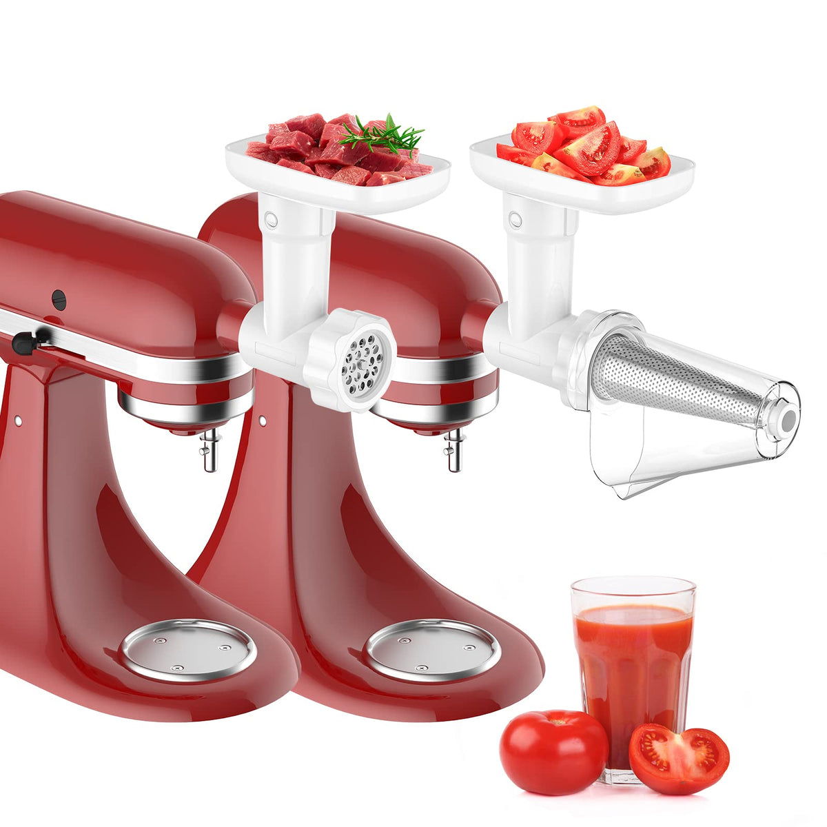 Filtrador de fruta y verdura InnoMoon para KitchenAid, saca pulpa suave y sin piel