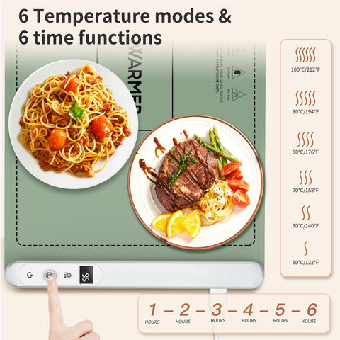 INNOWARMER control de temperatura de 6 niveles para ajuste preciso
