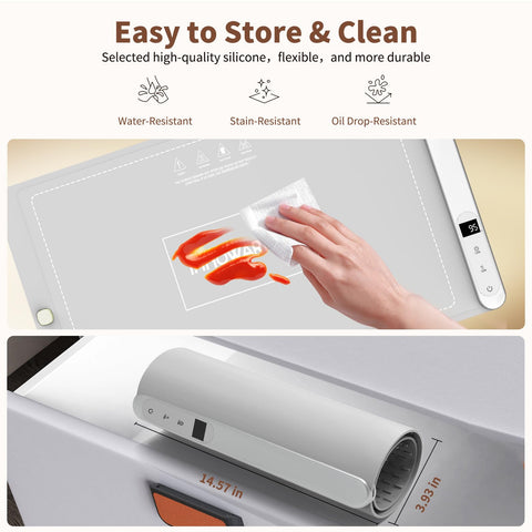 INNOWARMER Función temporizador integrada para programar el calentamiento