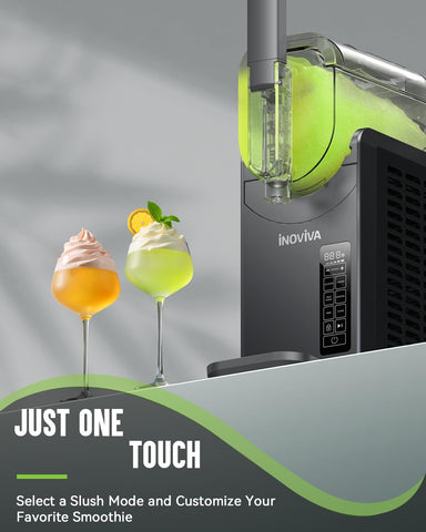 INOVIVA Slushie, limpieza automática para mantenimiento sencillo.