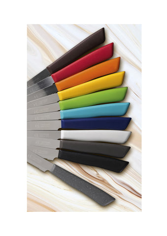 Cuchillos INOXBONOMI con seis piezas en el pack para la mesa
