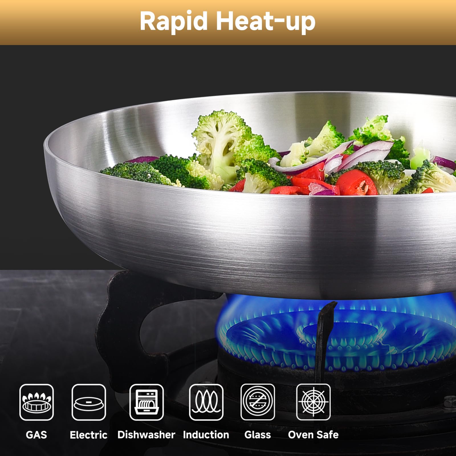 Sartén Inqibee compatible con inducción y otras cocinas