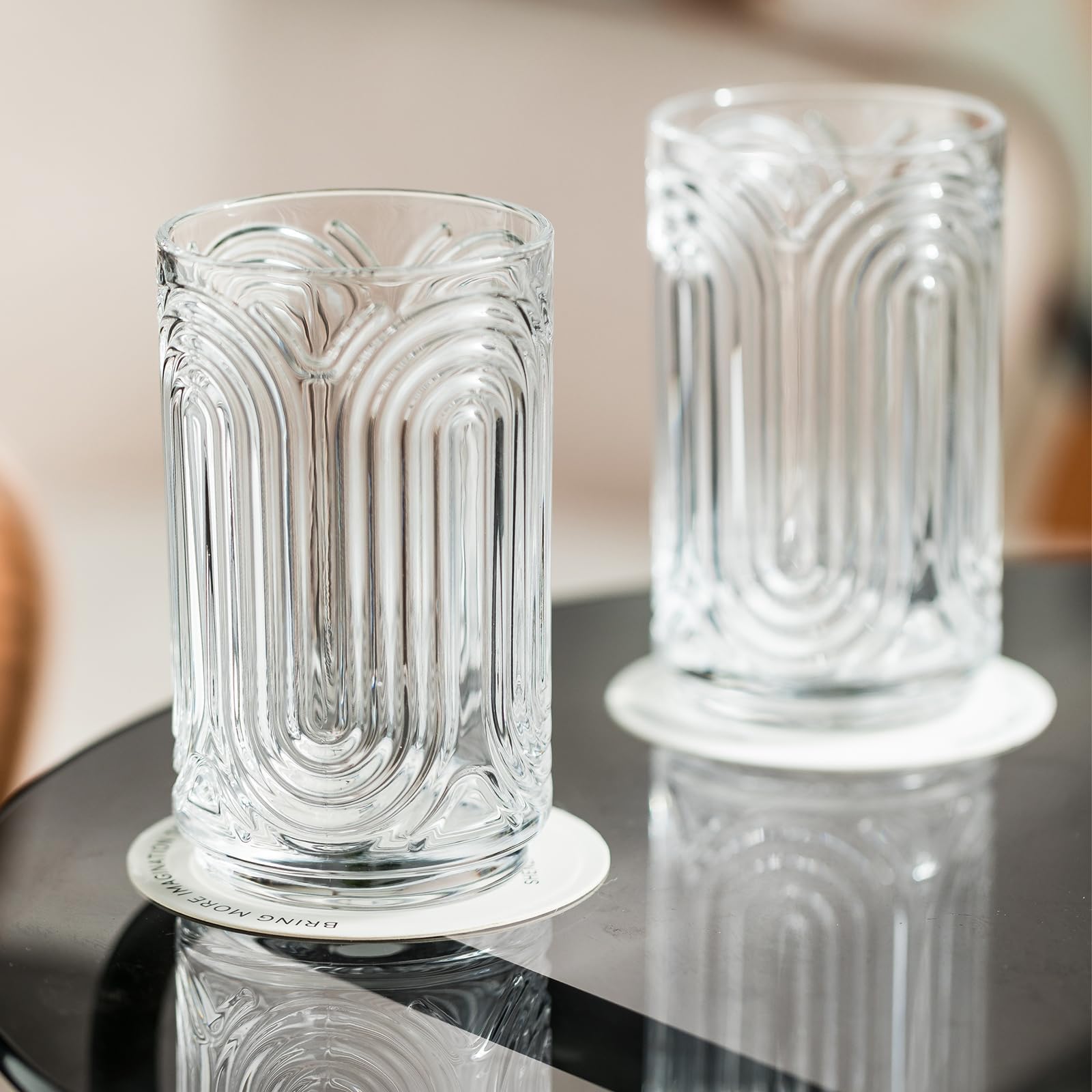 INSETLAN regalo vasos vintage delicados, ideal para celebrar ocasiones especiales.