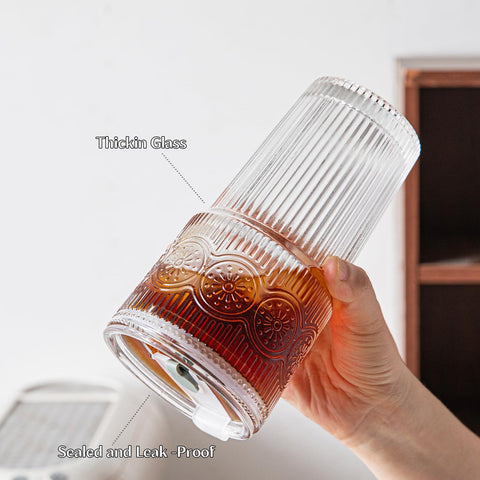 Vaso INSETLAN apto para coche con tapa segura