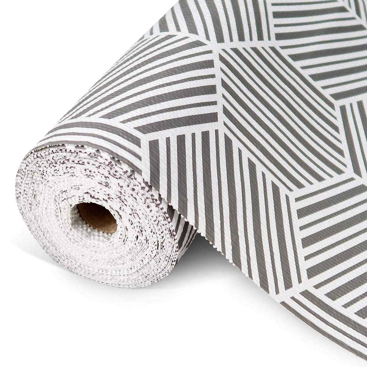 Protector de estantes Insigoo con hexágono gris protege superficies y evita arañazos