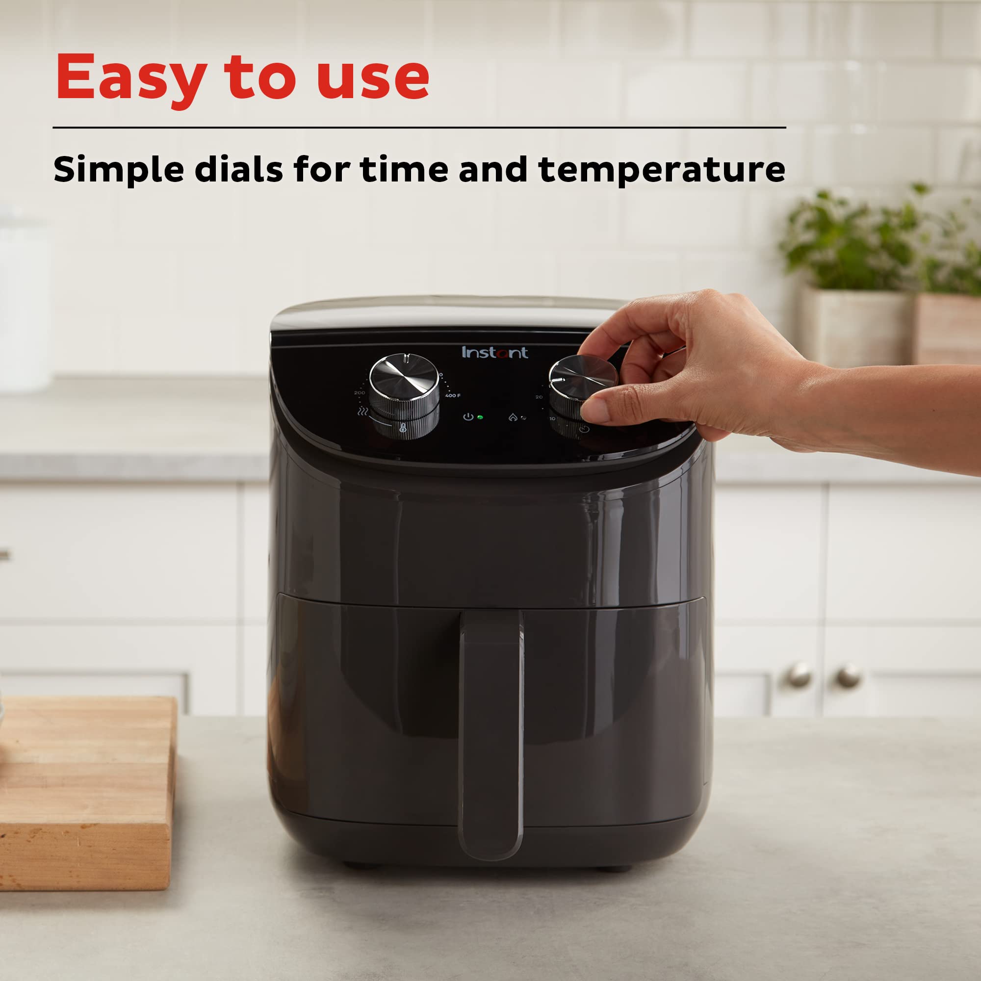 Instant Pot Essentials 4QT, tecnología EvenCrisp para dorado perfecto.
