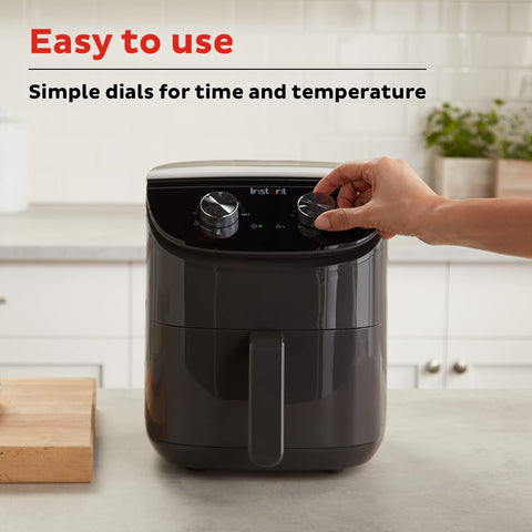 Instant Pot Essentials 4QT, tecnología EvenCrisp para dorado perfecto.