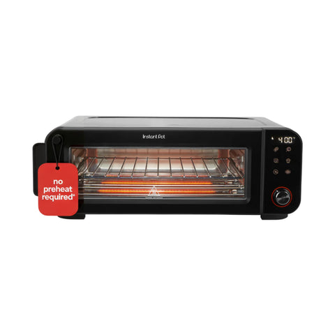 Instant Pot Horno para pizza de 12 pulgadas, calor parejo para pizzas crujientes.