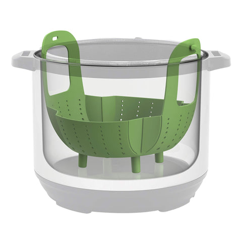 Compatibilidad con 6 Qt y 8 Qt ofrece versatilidad en ollas Instant Pot.