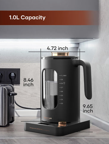 INTASTING base de calentamiento rápido 1200W para hervir pronto