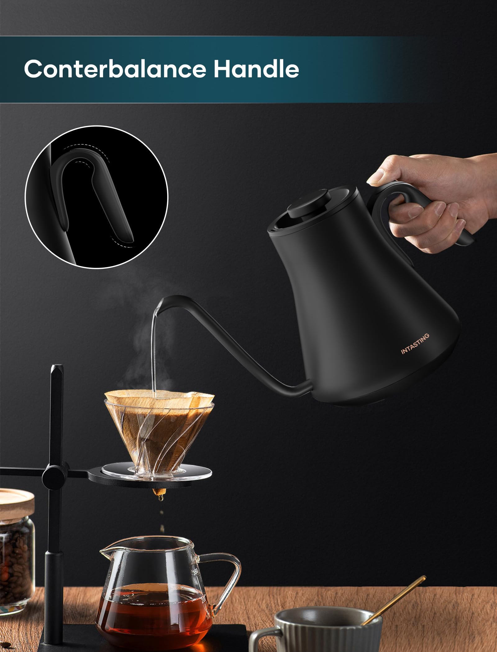 INTASTING base digital para tiempo de preparación y mayor precisión