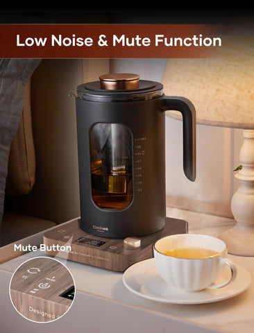 intasting hervidor ideal para té y café, servicio rápido