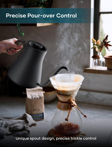 Intasting mantiene caliente el agua hasta dos horas para múltiples preparaciones.