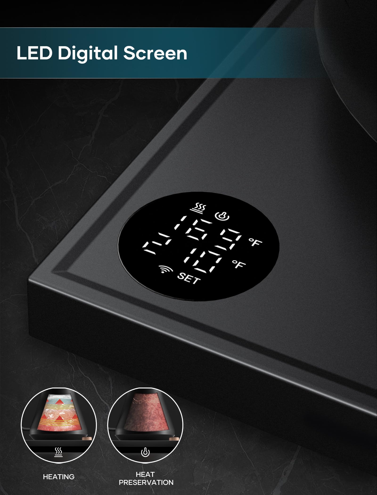 INTASTING diseño compacto ideal para preparaciones de vertido lento y té