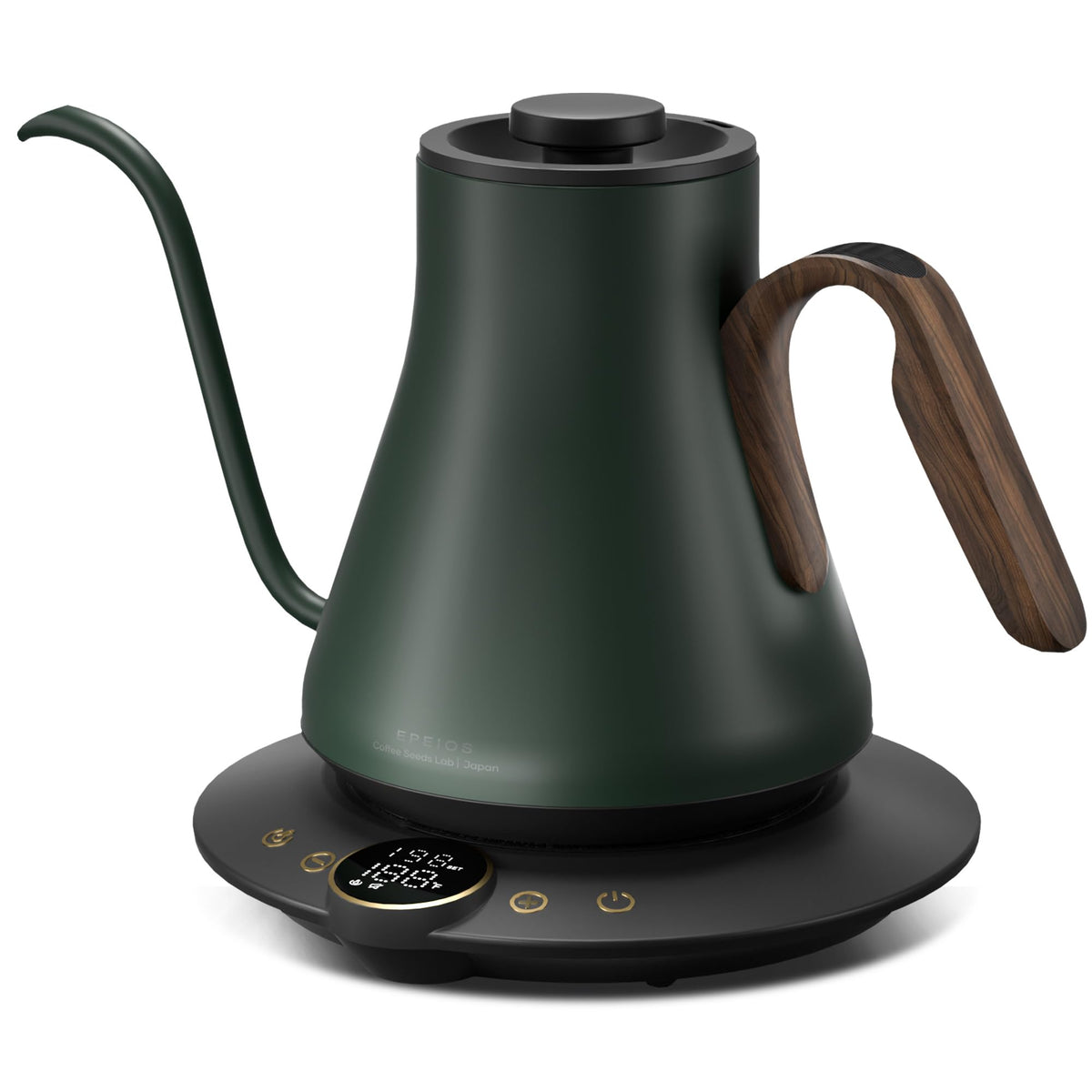 Intasting tetera eléctrica con cuello de ganso preciso para vertidos estables.