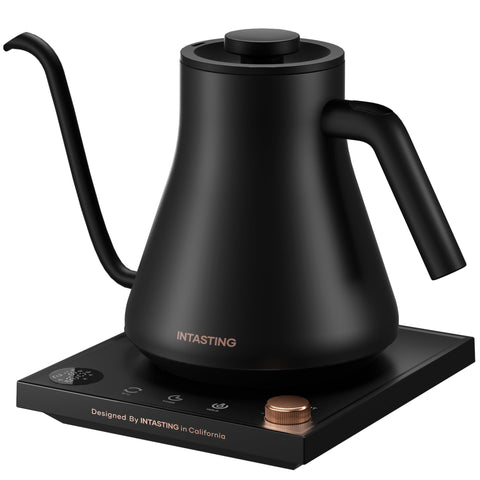 INTASTING tetera eléctrica con pico cuello de cisne para control preciso del vertido en café por goteo