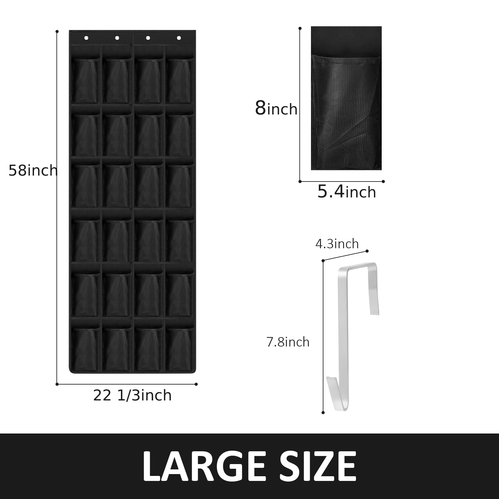Intersnug organizador de botellas para puerta, diseño duradero para uso diario