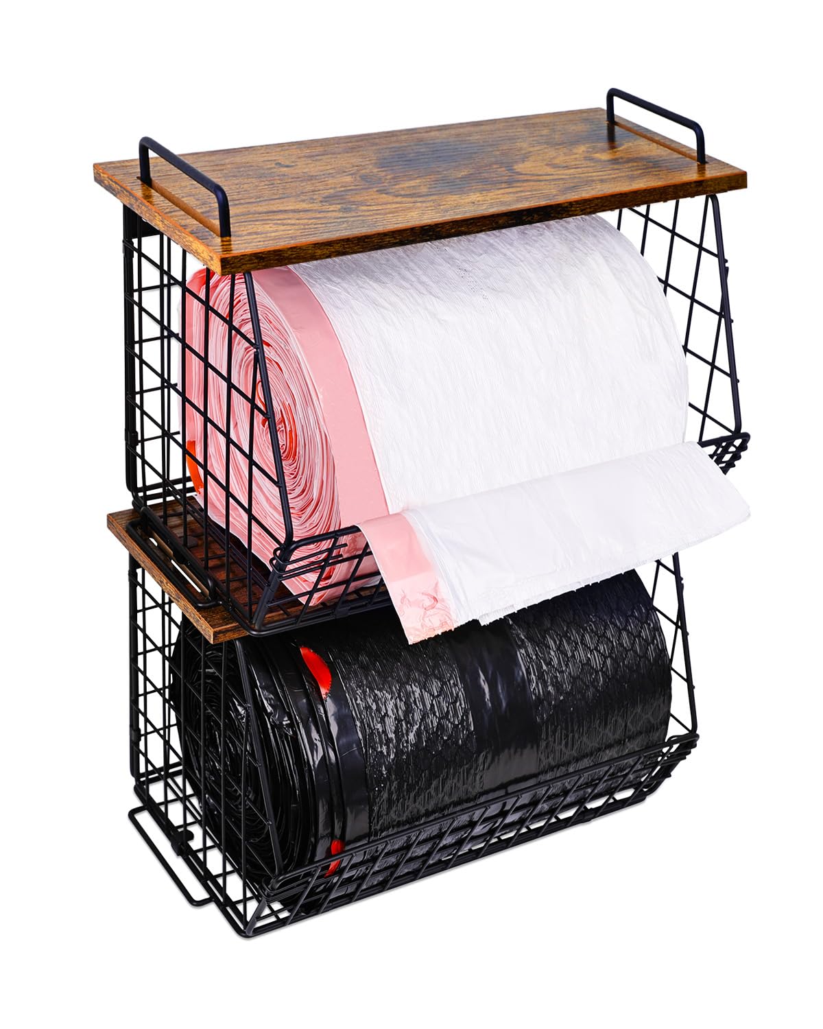 IntreLife porta-bolsas bajo fregadero para cocina ordenada y fácil acceso.