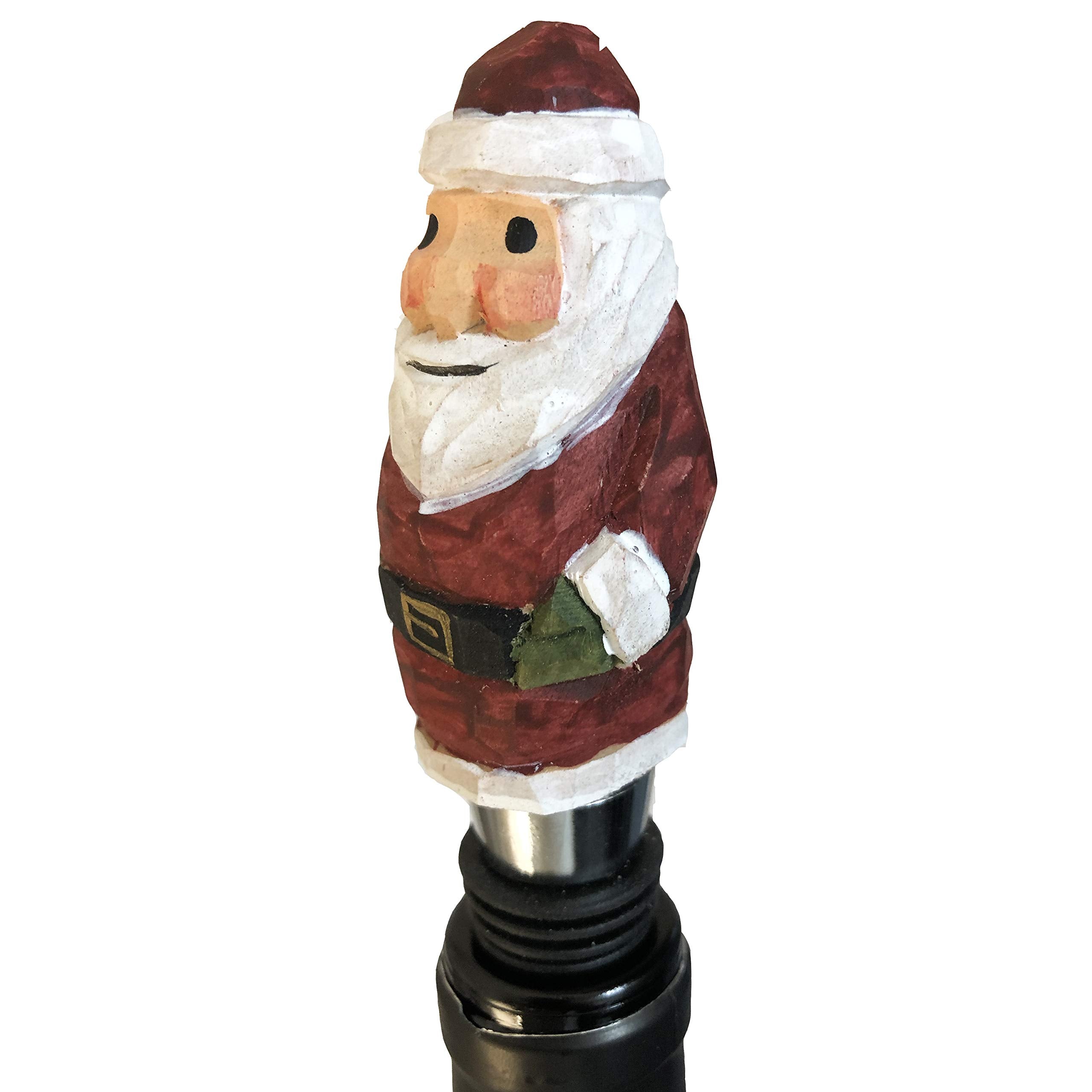 Tapón Santa de Inusitus para botella, aporta espíritu navideño y frescura