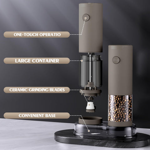 ioion molinillo con diseño moderno que complementa cualquier cocina