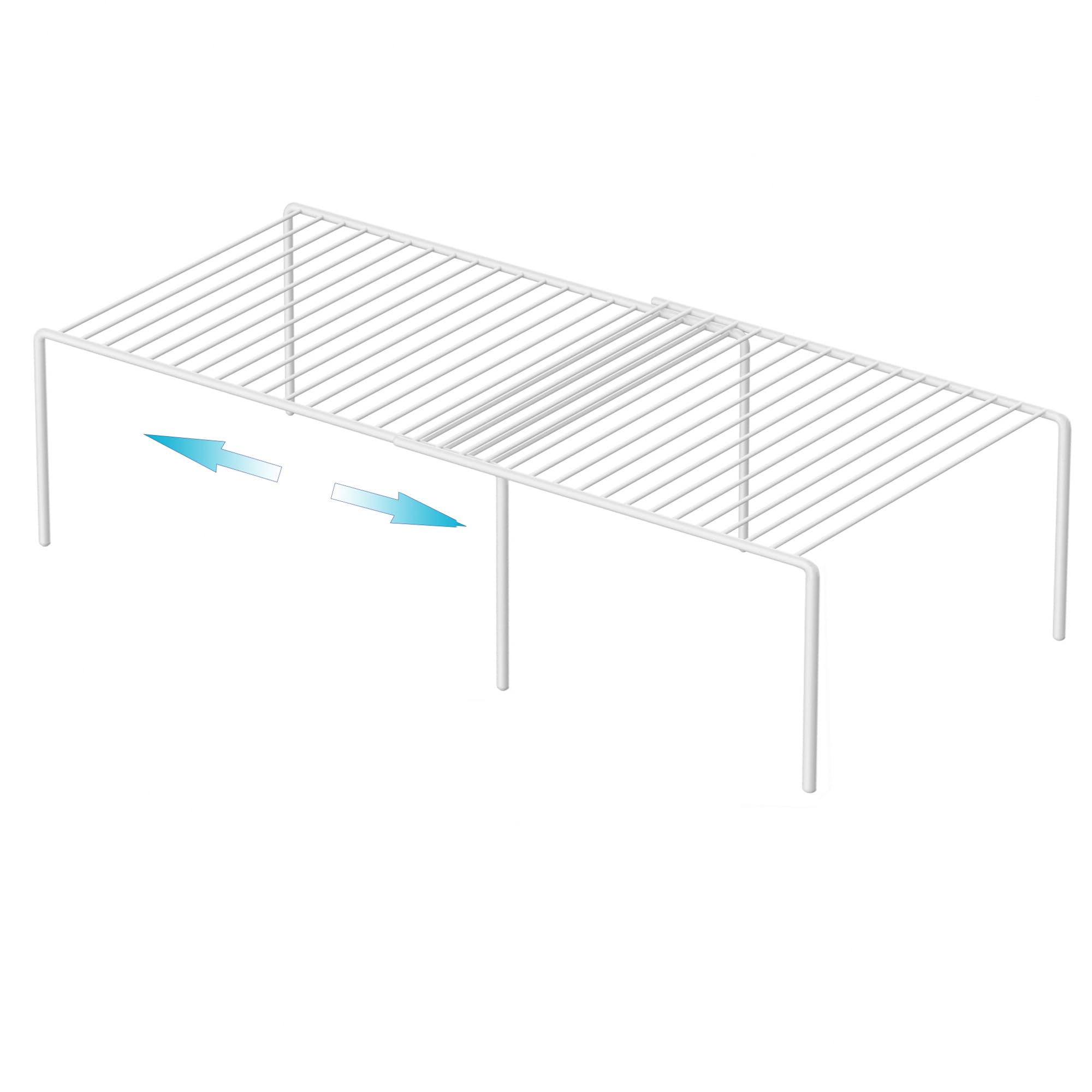 iPEGTOP estante expandible para congelador optimiza almacenamiento