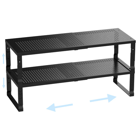 Ipotive estante-armario expandible en configuración de un nivel para cocina