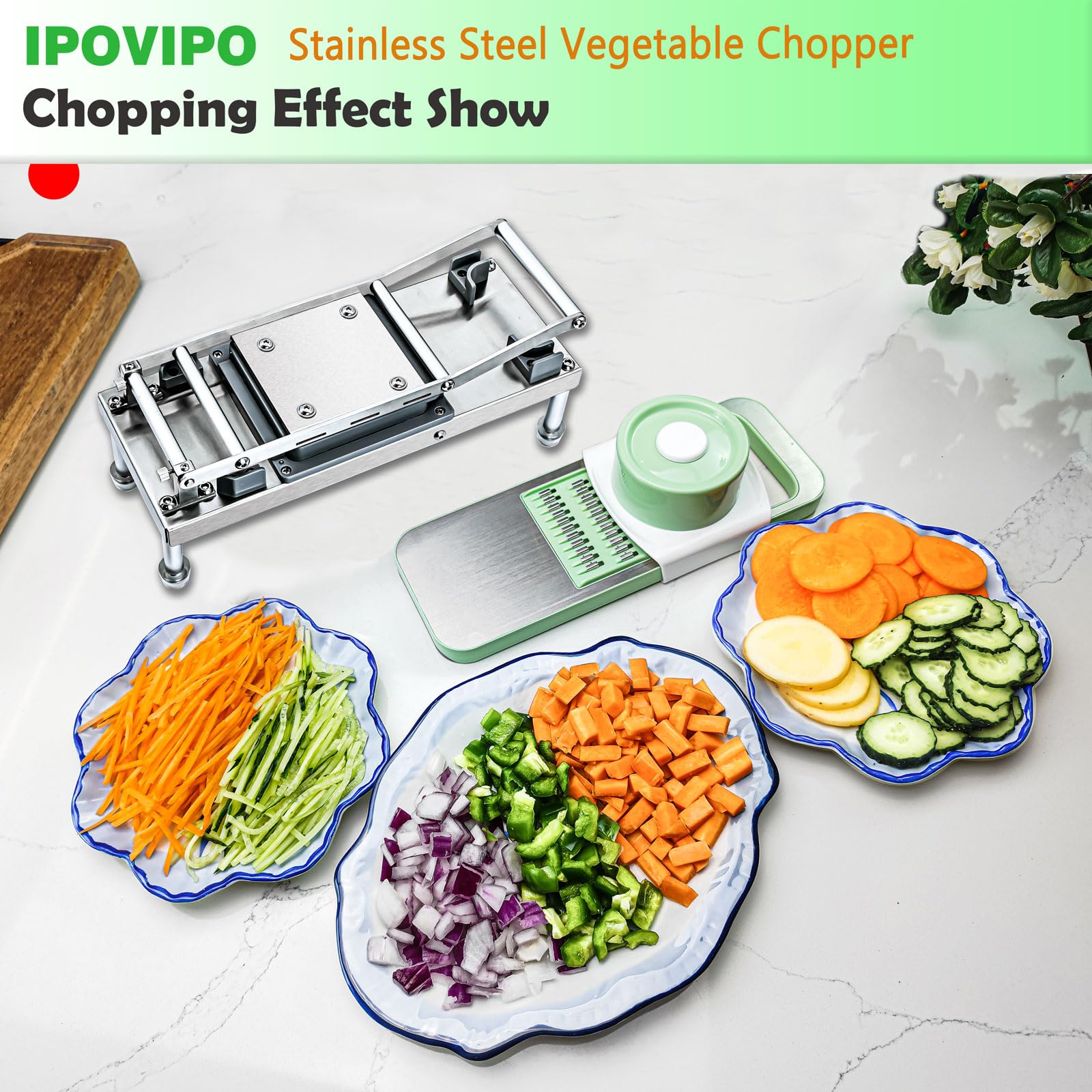 IPOVIPO diseño desmontable y fácil de limpiar para limpieza rápida.