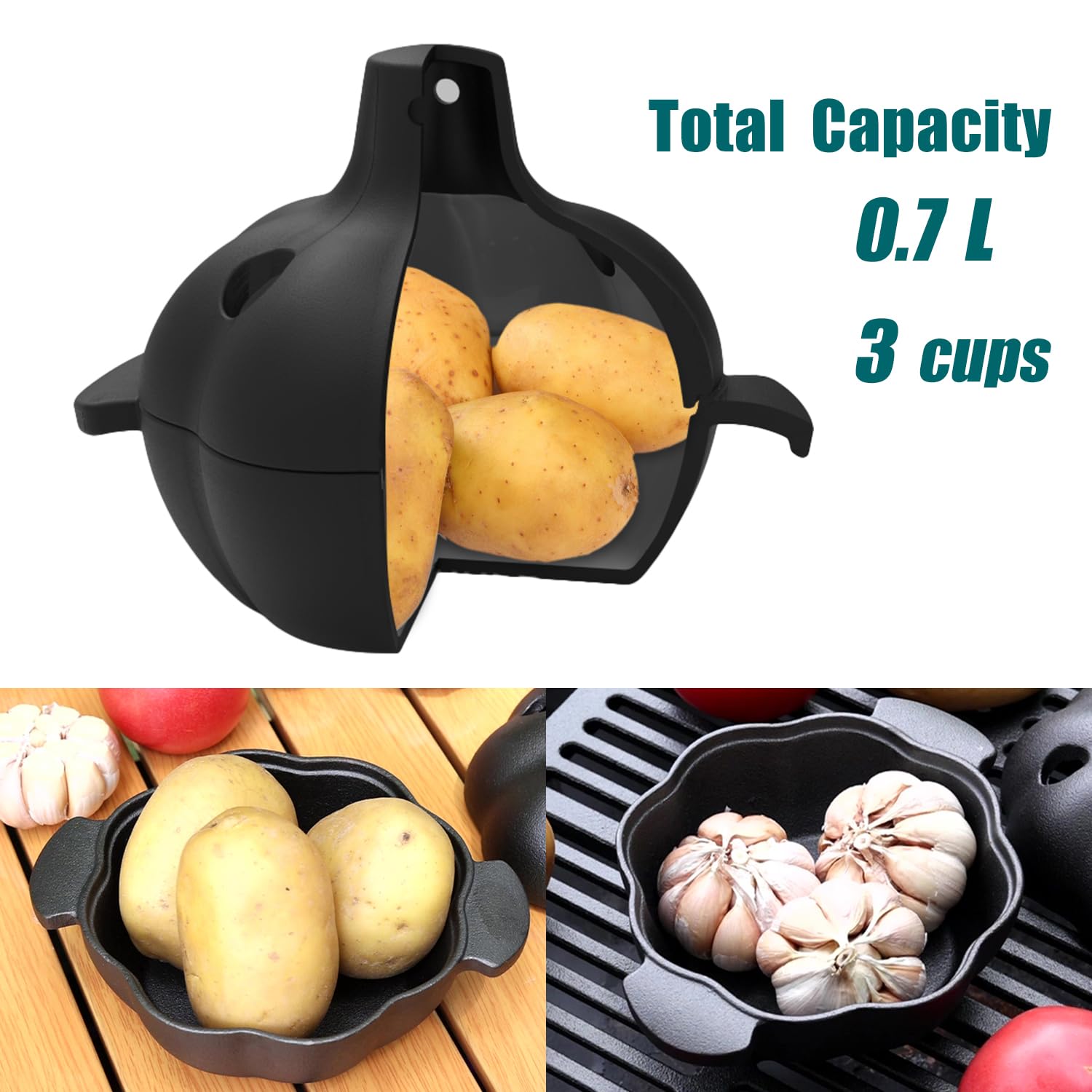 IPROUDER diseño elegante en hierro fundido para realzar la cocina.